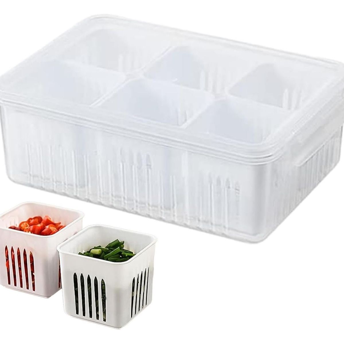 GENERICO - Contenedor de almacenamiento de frutas y Verduras
