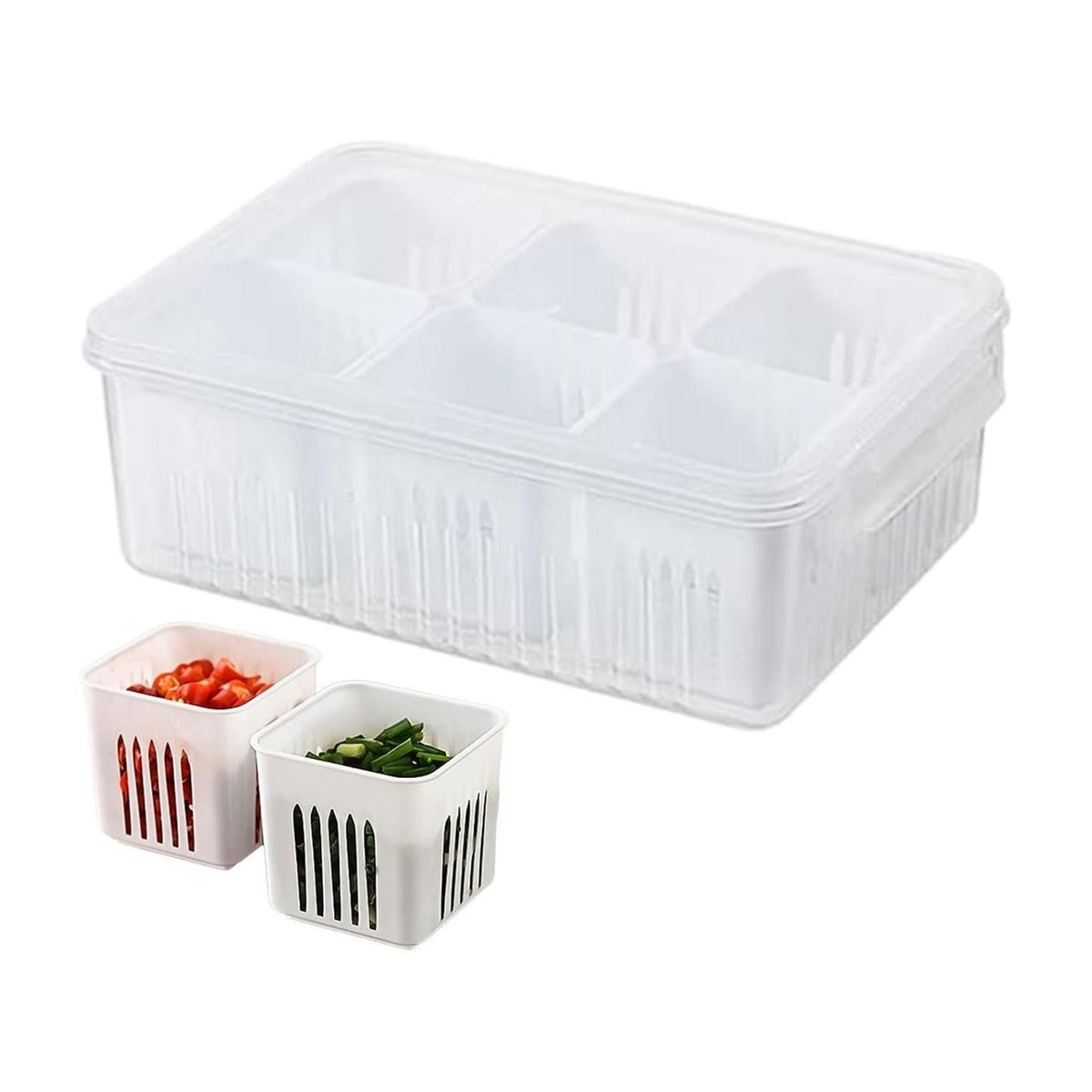 GENERICO - Contenedor de almacenamiento de frutas y Verduras