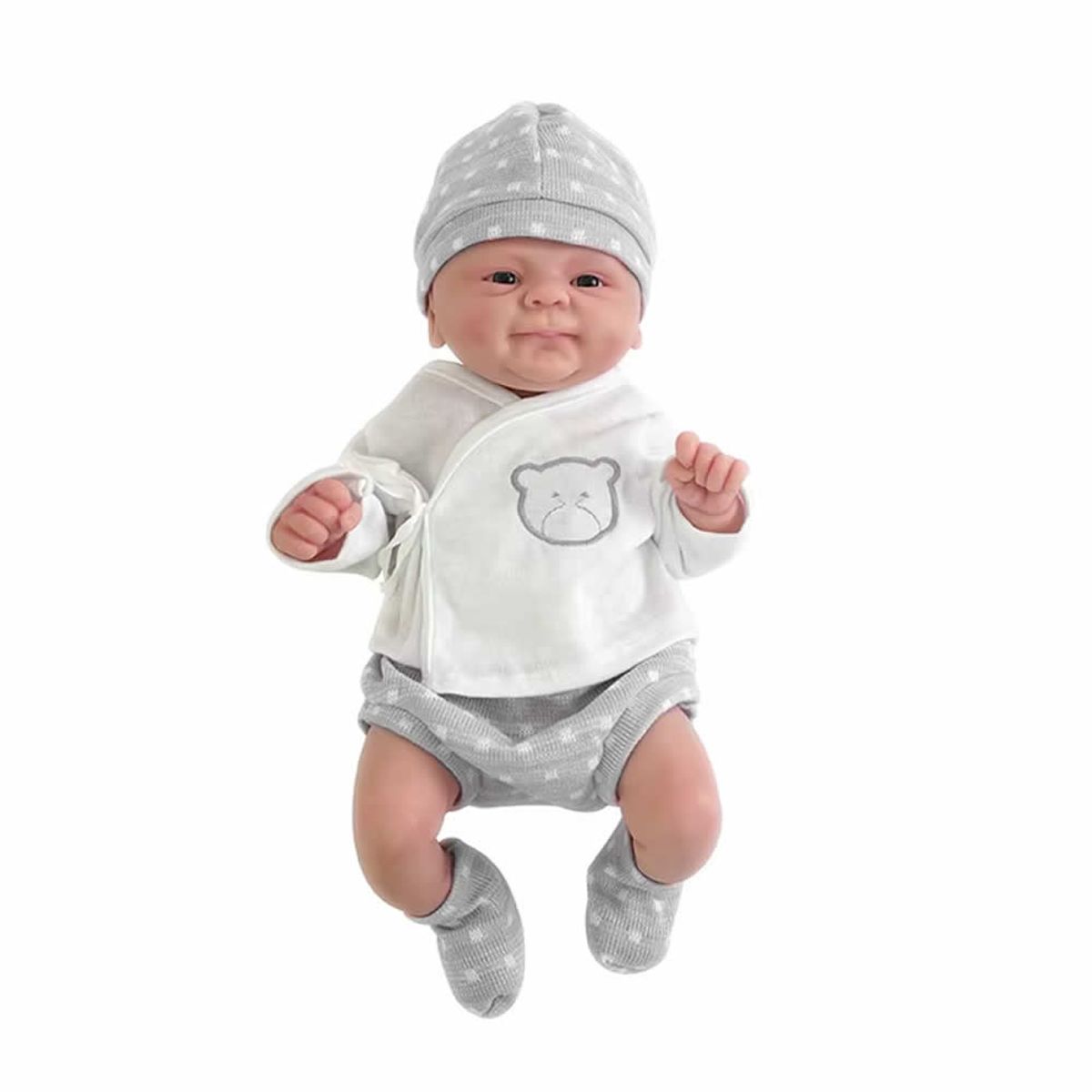GENERICO - Bebe Reborn Silicona Ecoflex 36 cm - Niño