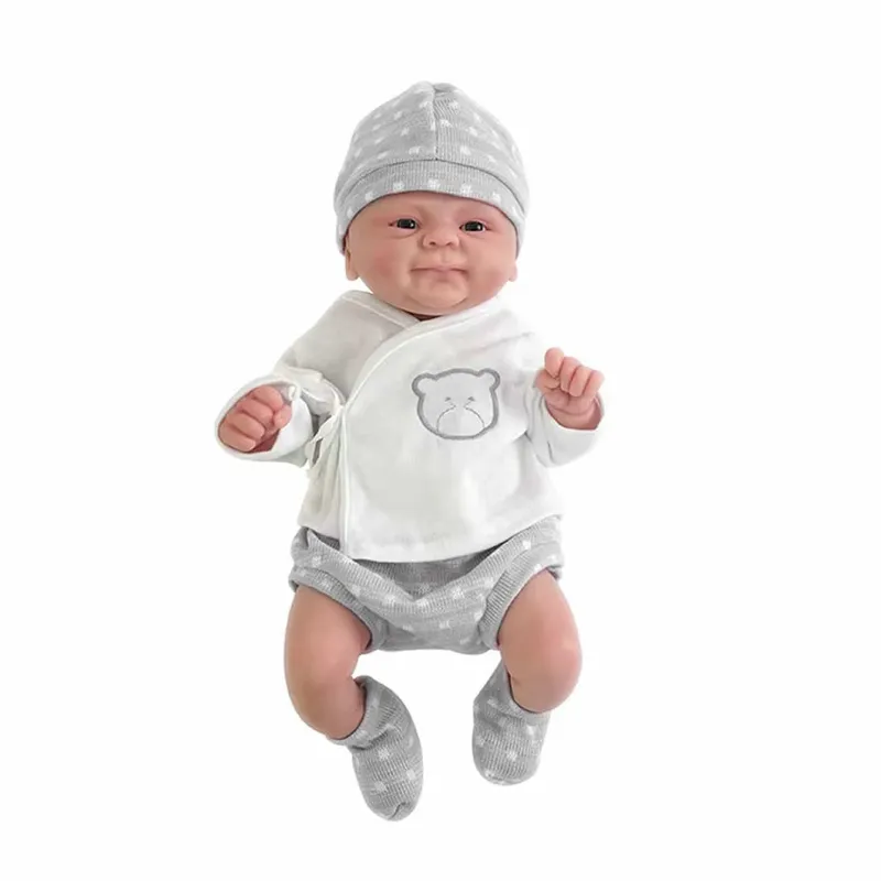 GENERICO - Bebe Reborn Silicona Ecoflex 36 cm - Niño