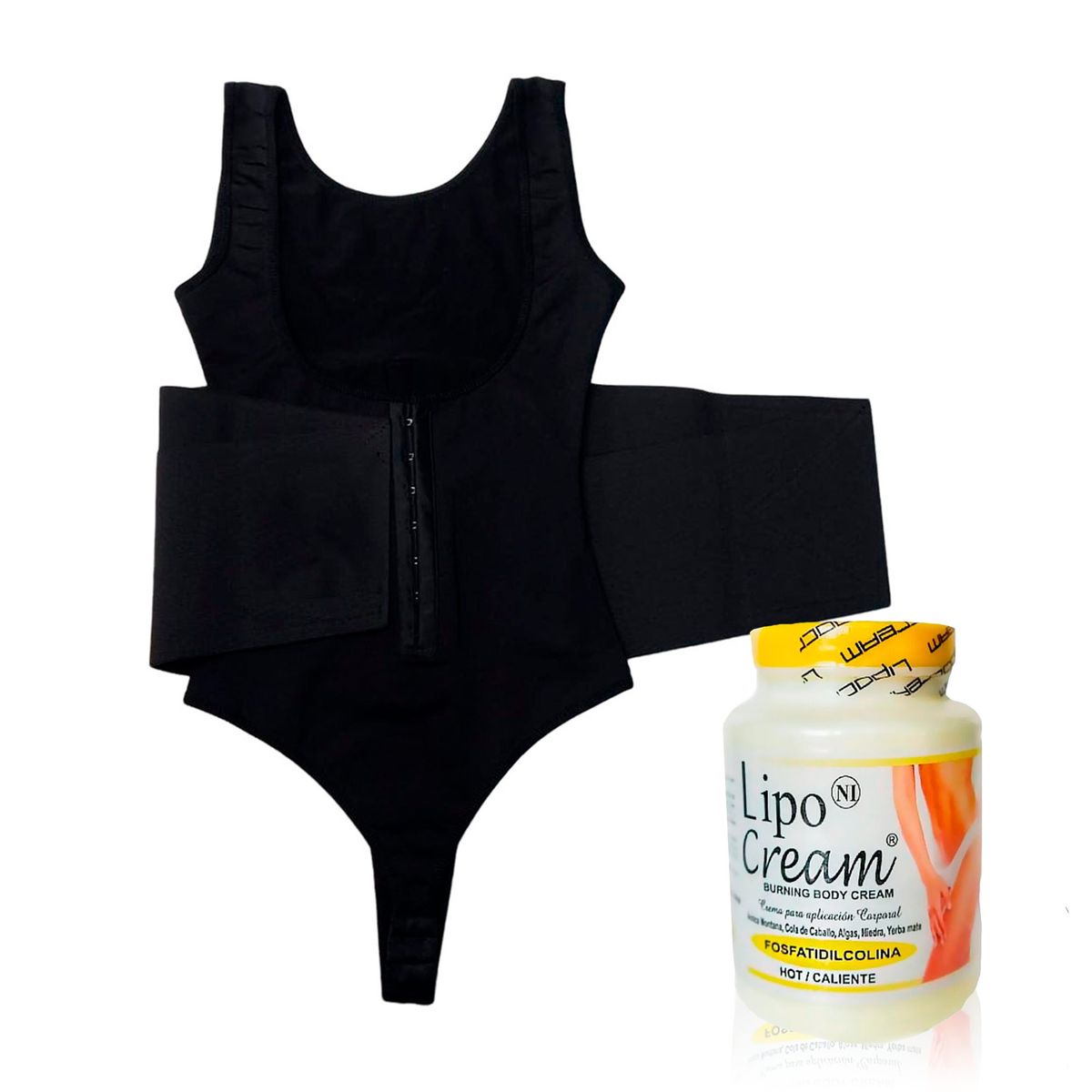 GENERICO - BODY FAJA RELOJ DE ARENA MÁS LIPOCREAM EXCLUSIVE