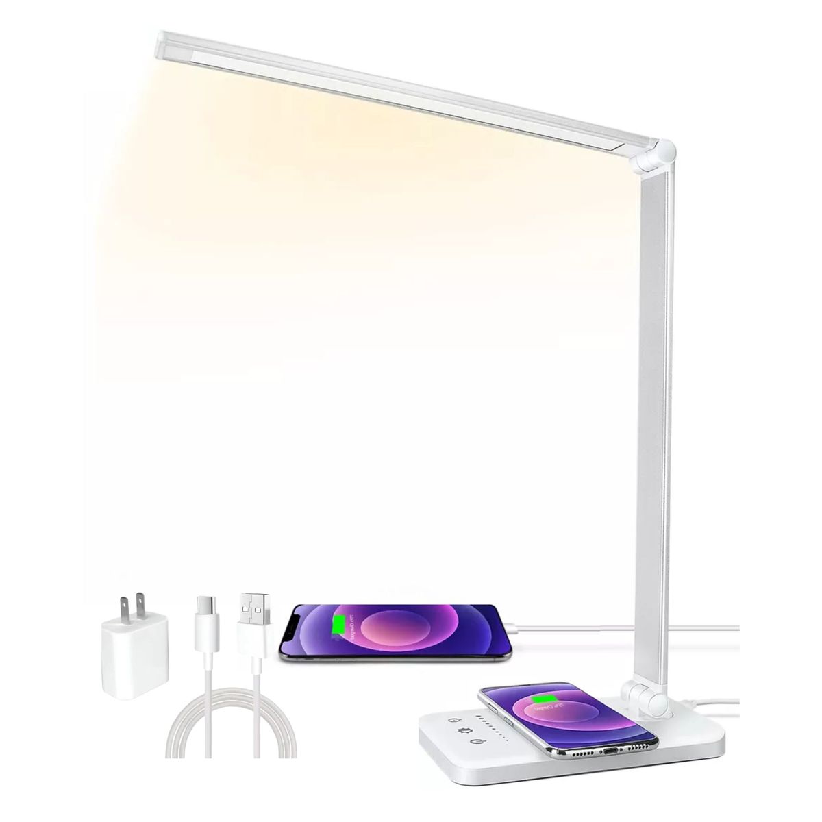 HOME LIGHT - lampara de escritorio led con cargador inalambrico