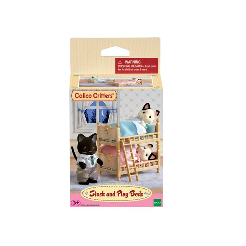 SYLVANIAN FAMILIES - CALICO CRITTERS  SET CAMAS DE JUEGO