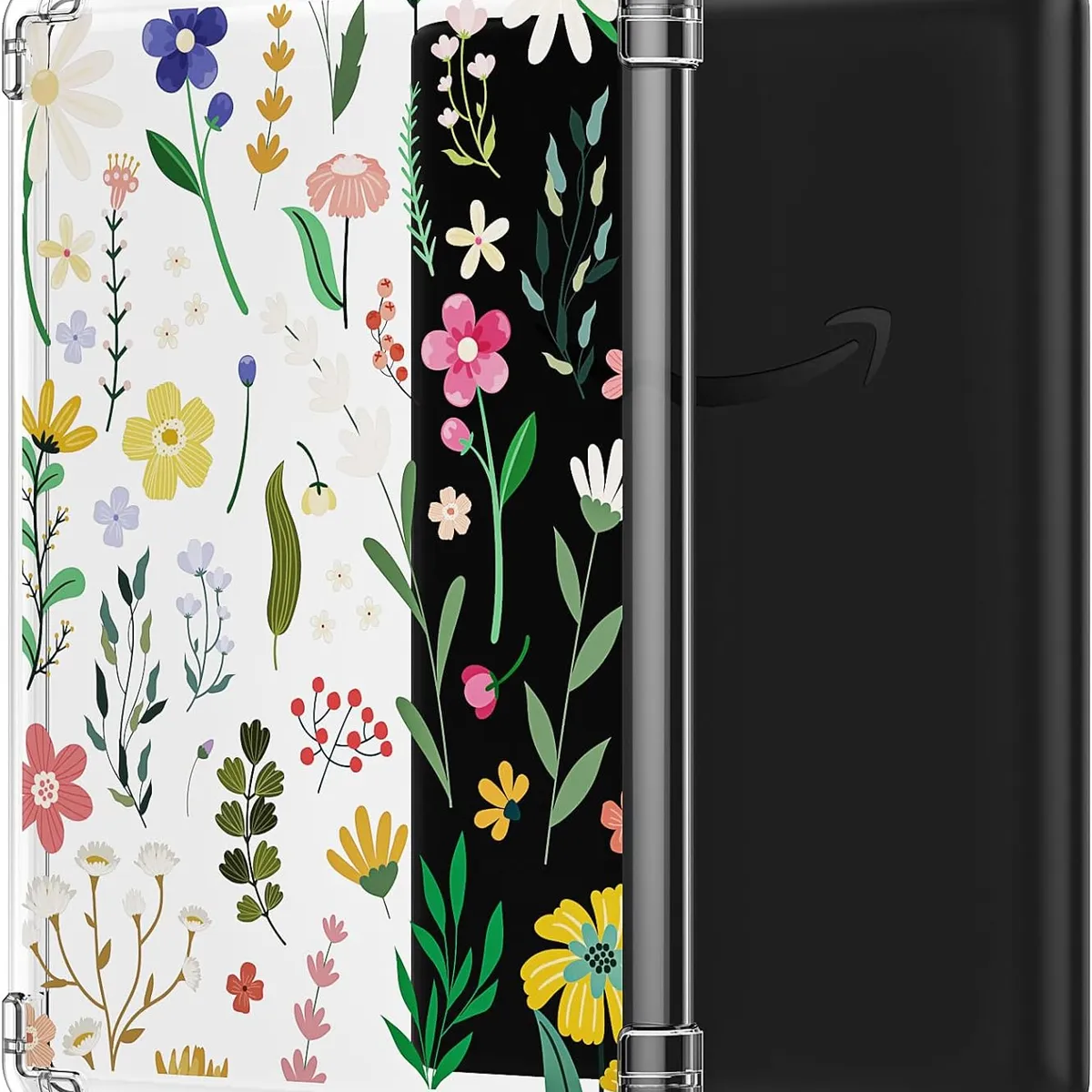 NEW BRAND - Funda Transparente Floral Kindle Paperwhite 11th gen de 6.8 pulgadas