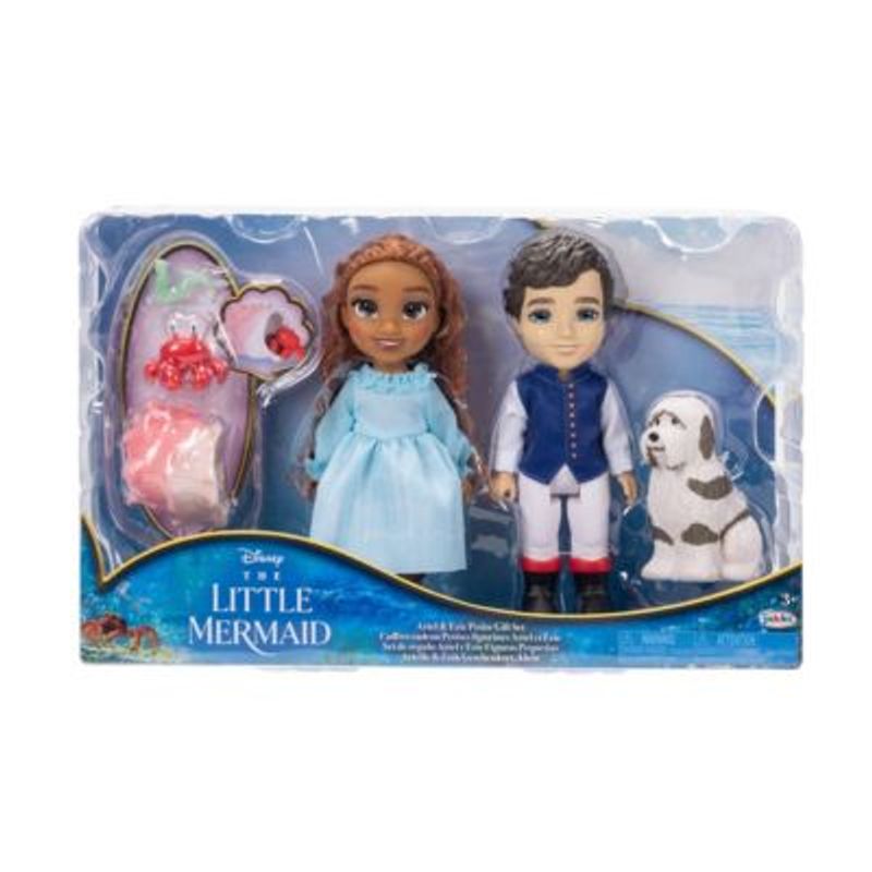 DISNEY - Disney La Sirenita Live Action - Set de Figuras Ariel y Eric