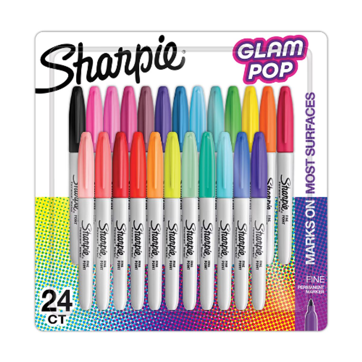 SHARPIE - Sharpie Glam Pop x24