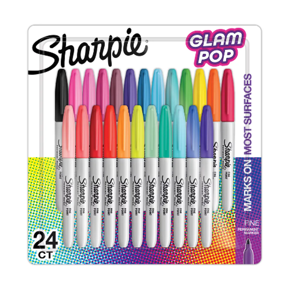 SHARPIE - Sharpie Glam Pop x24