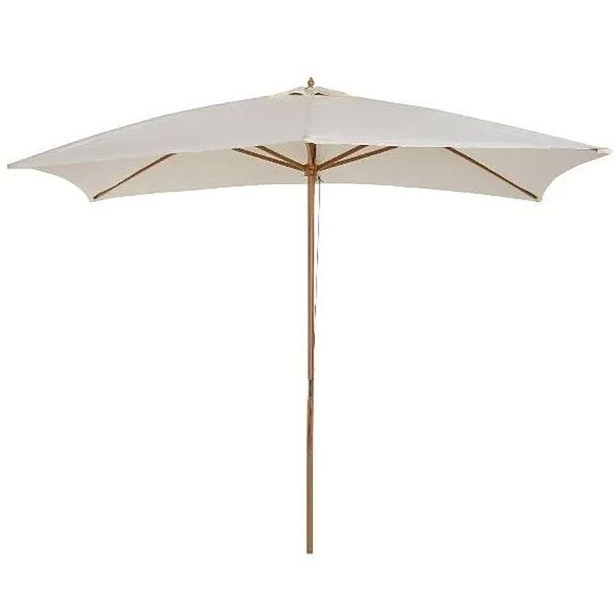 GENERICO - Sombrilla Gigante de madera Quitasol terraza de 3.10 mts