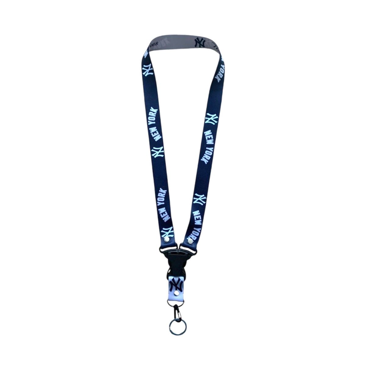 GENERICO - Llavero Yankees Lanyard New York NY Pita Llaves Cinta Azul
