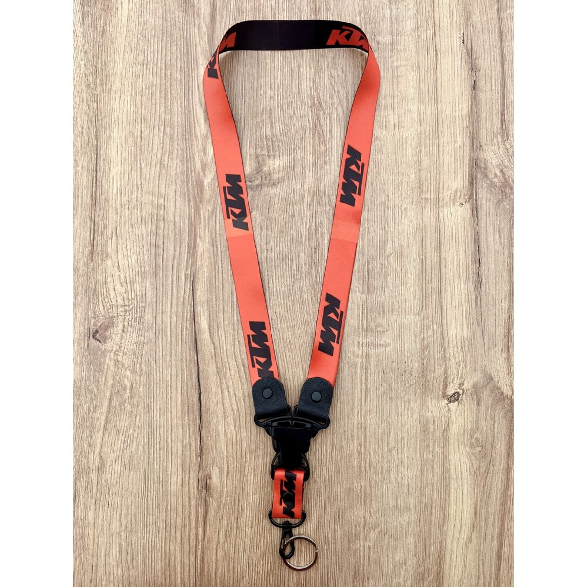 GENERICO - Llavero KTM Lanyard Duke Cinta de Llaves EXC Pita 50cm