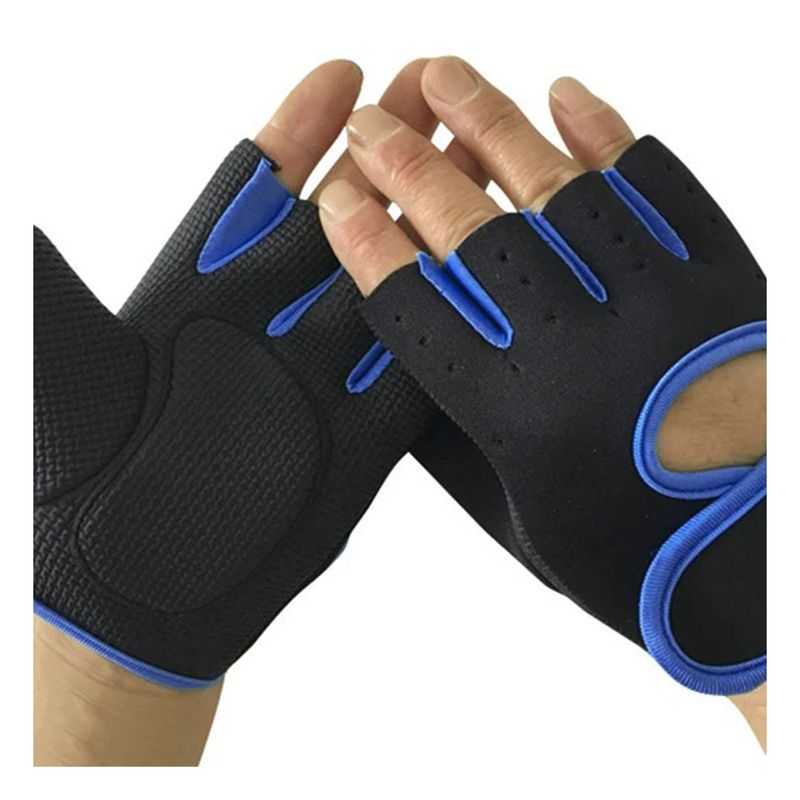 RYBIU IMPORT - Manopla Resistente en Tono Azul Y+Regalo Ligas para Peinar