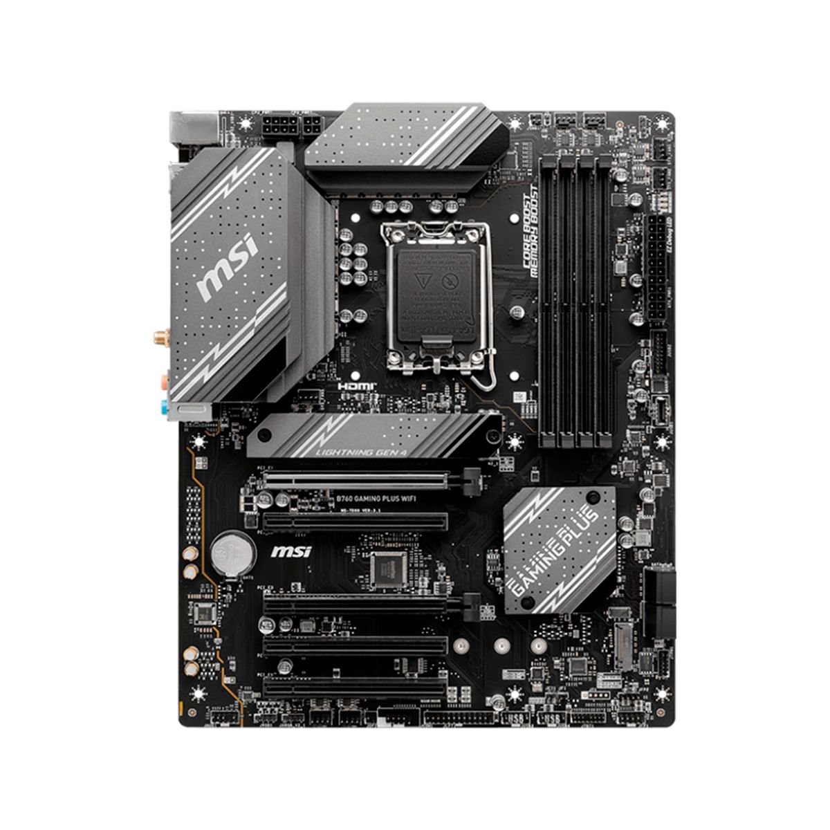 MSI - PLACA BASE MSI B760 GAMING PLUS WIFI LGA1700 ATX PN MBMSB760GMGPWF