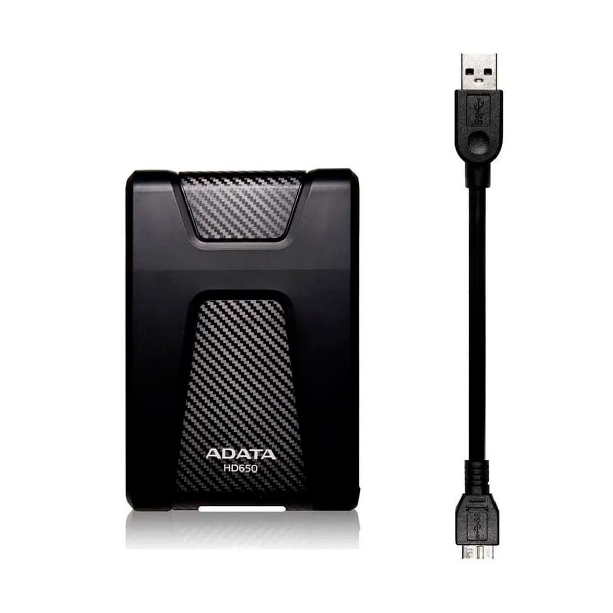 ADATA - DISCO DURO ADATA HD650 EXTERNO 2TB NEGRO USB PN AHD650-2TU31-CBK