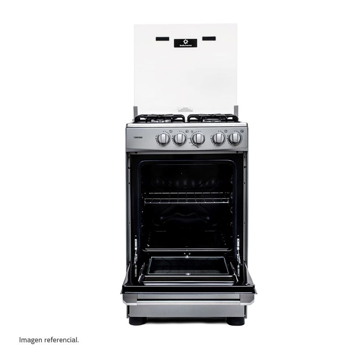 INDURA - Cocina Indurama de 4 Hornillas Fontana