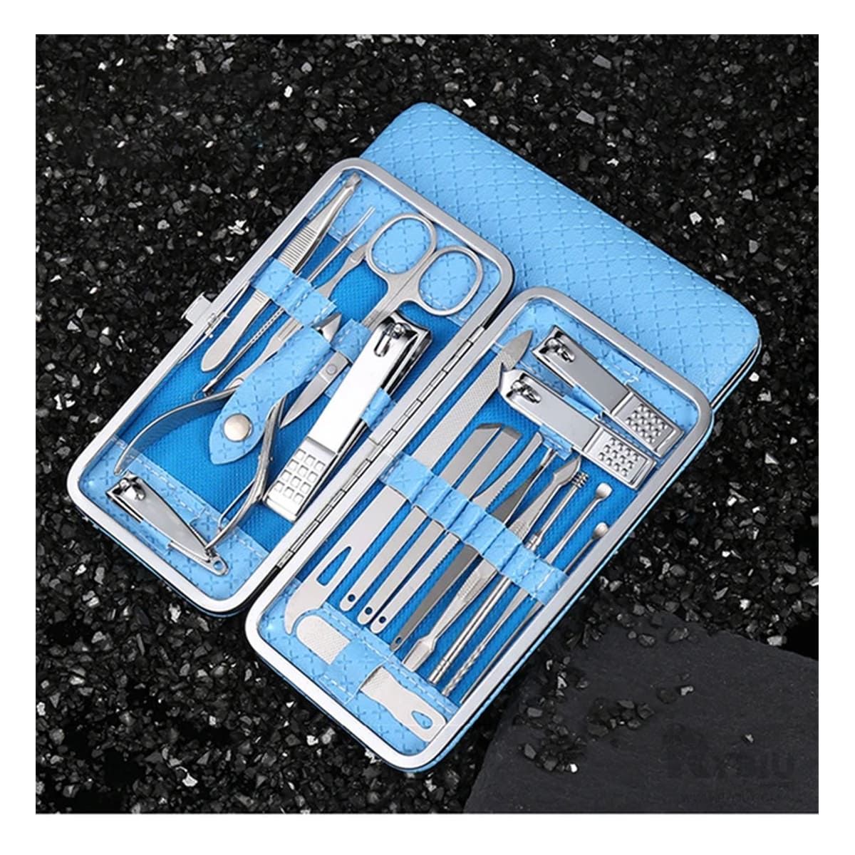 RYBIU IMPORT - Set de Belleza de Manos y Pies en Celeste Y+Regalo Agendita