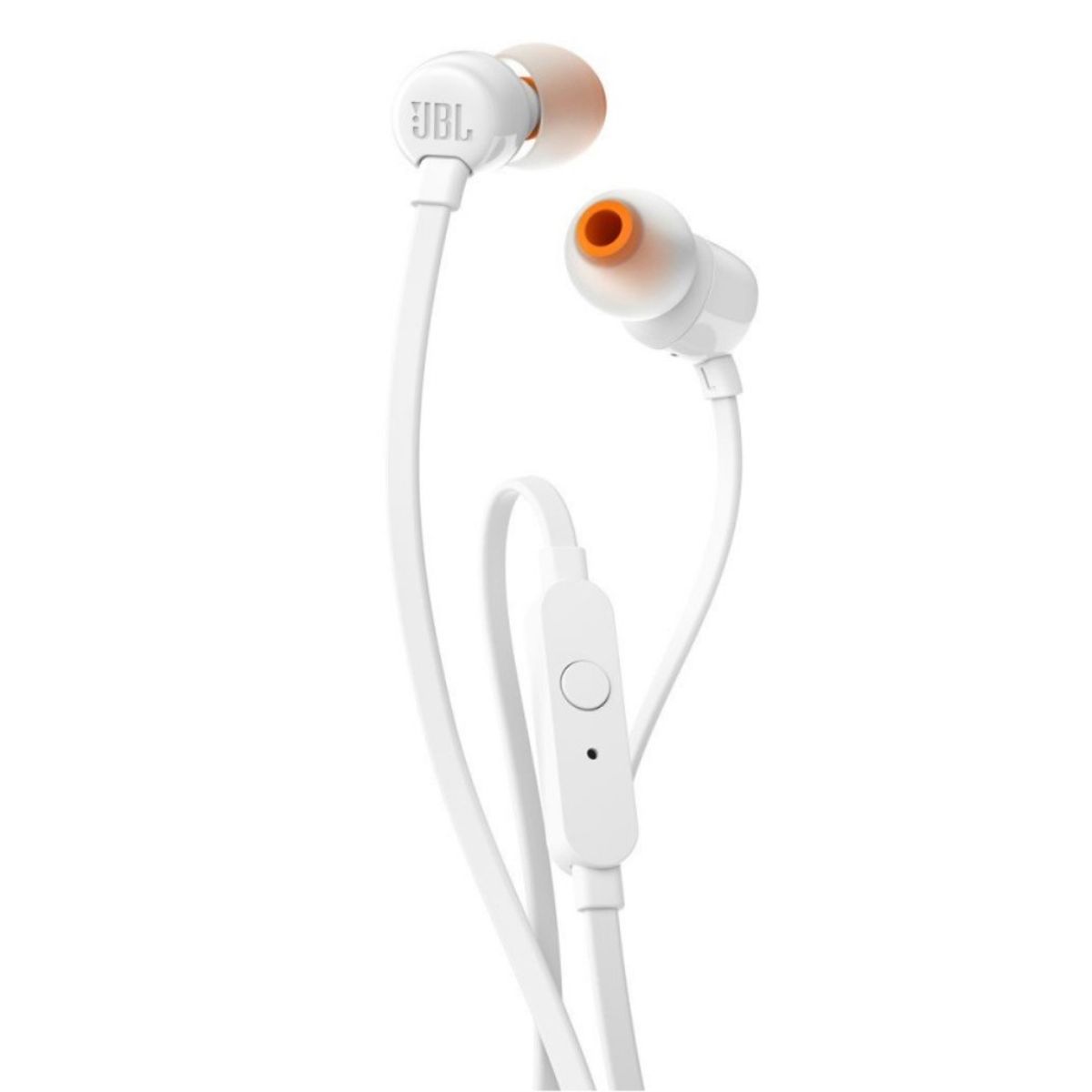 JBL - Auriculares JBL T110 Internos Micro Sonido Fiel Blanco - JBLT110WHT