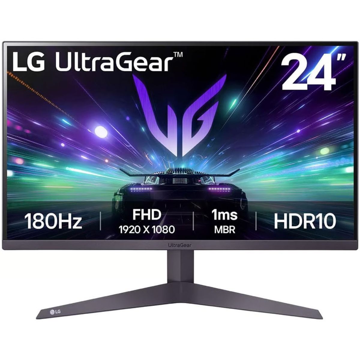 LG - Monitor LG Gamer UltraGear 24″ 24GS50F-B Panel VA FHD 180Hz HDR10