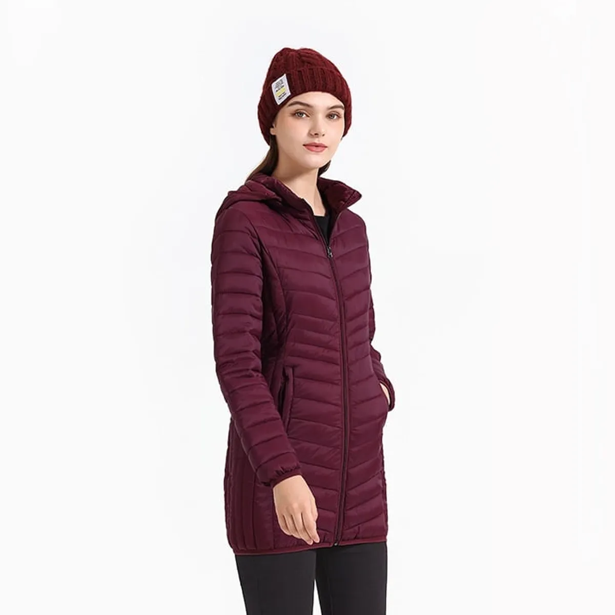 GENERICO - CASACA LARGA  DE FIBRA CORTE PRINCESA