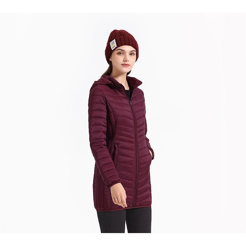 GENERICO - CASACA LARGA  DE FIBRA CORTE PRINCESA