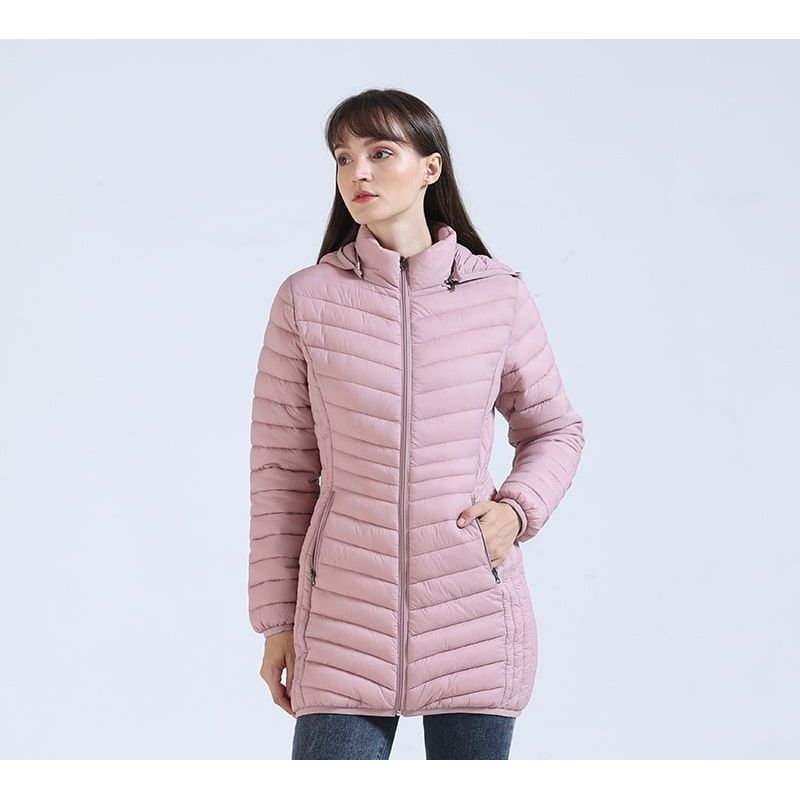 GENERICO - CASACA LARGA  DE FIBRA CORTE PRINCESA