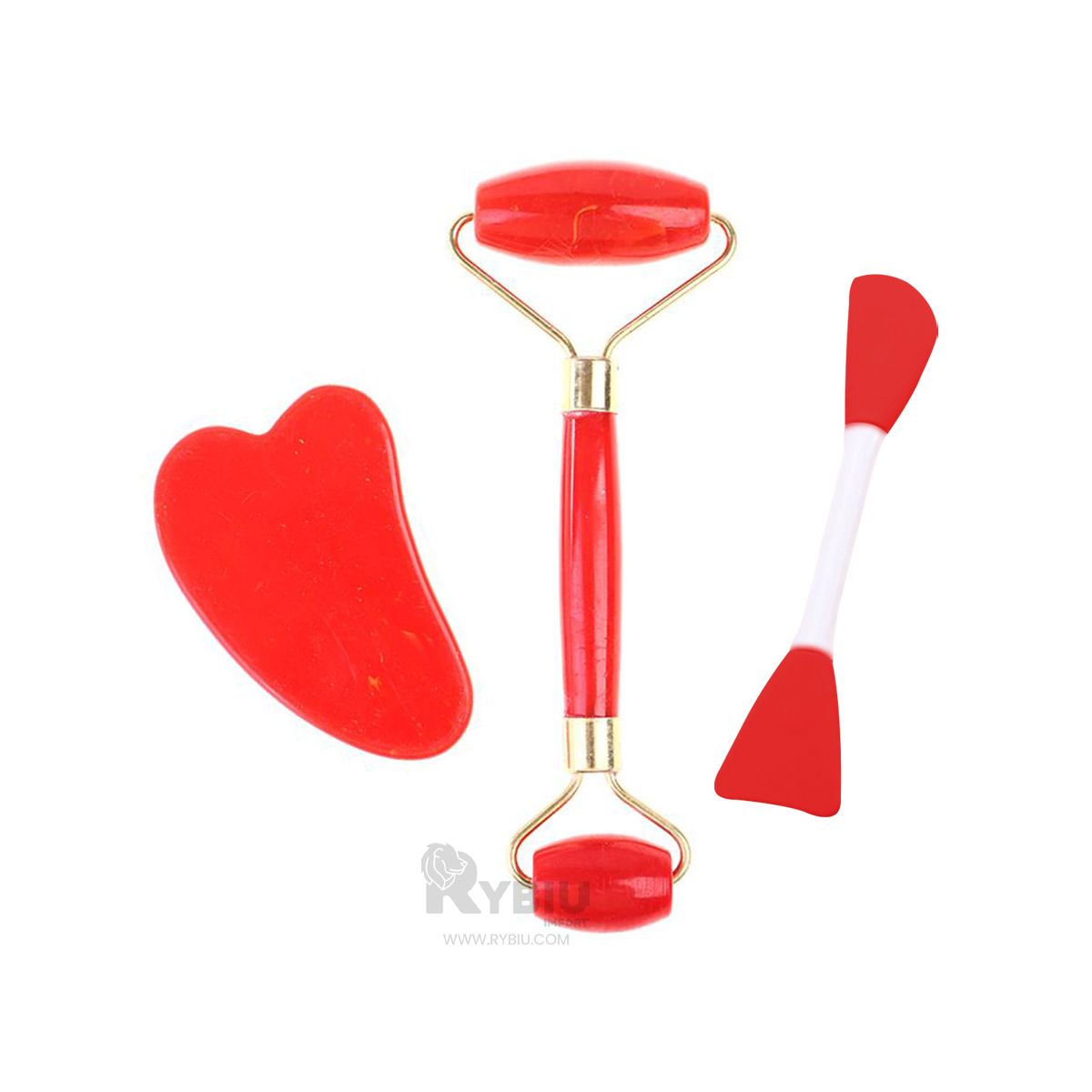 RYBIU IMPORT - Set de Limpieza Facil de Plastico de Color Rojo_123