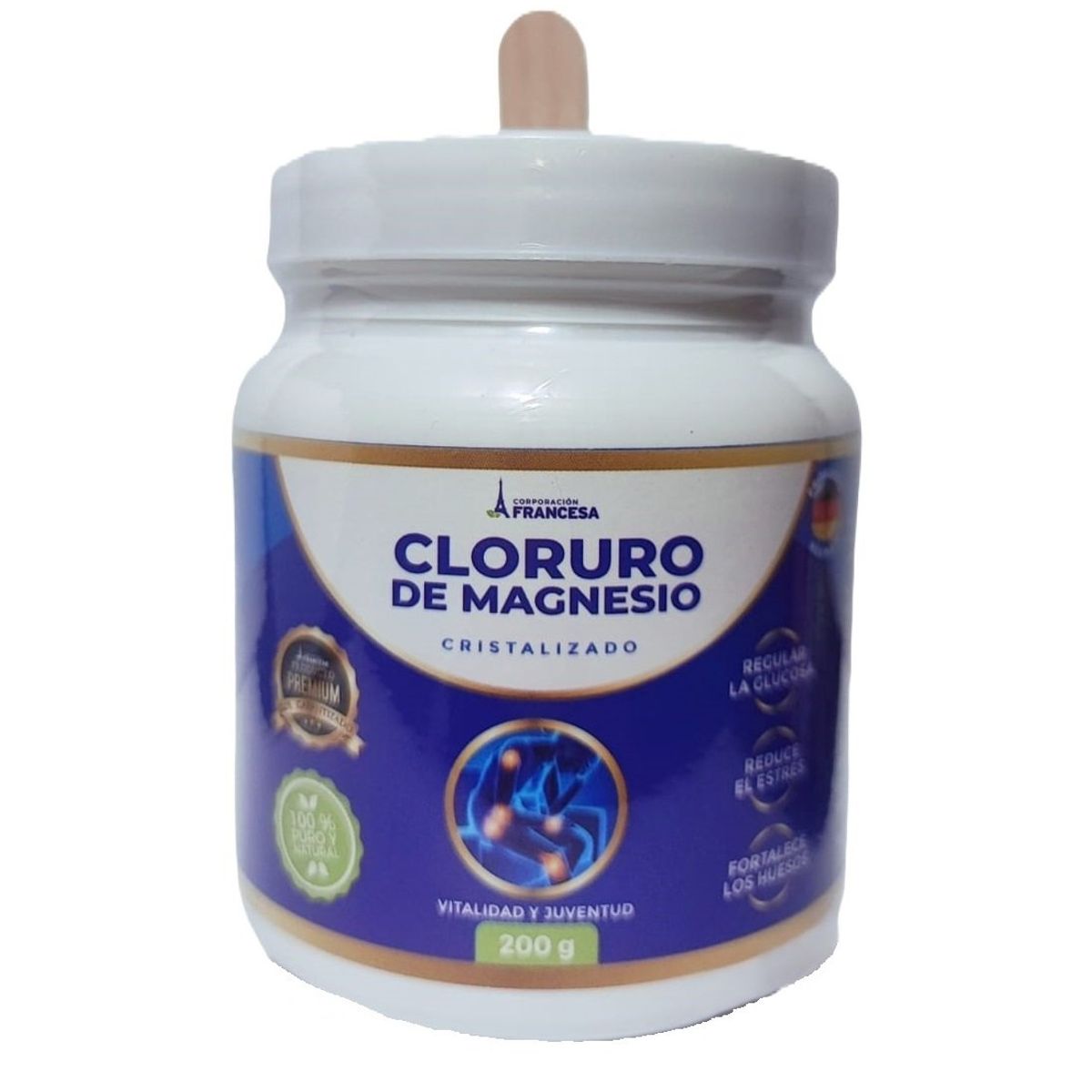 GENERICO - Cloruro de Magnesio x 200 gr Corp. Francesa