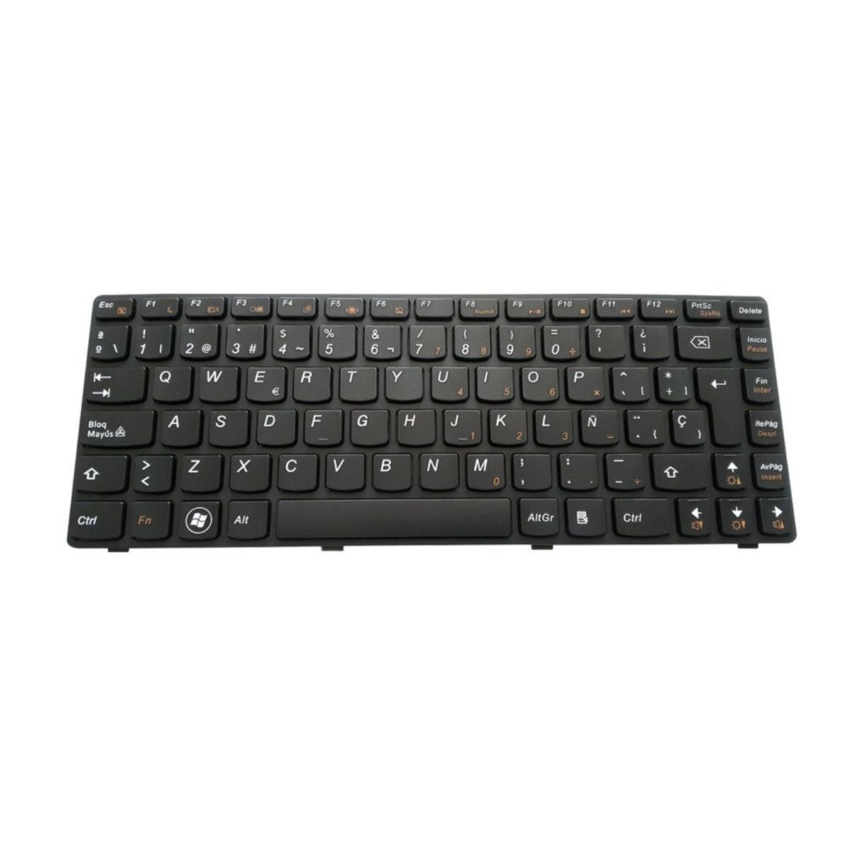 OEM - Teclado para Laptop Lenovo G470,  G475, B470, V470, V570