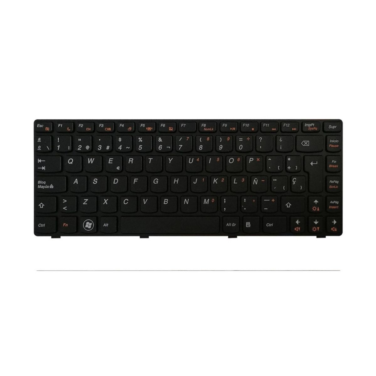 OEM - Teclado para Laptop Lenovo Z470.  Z475. Z370. Z375