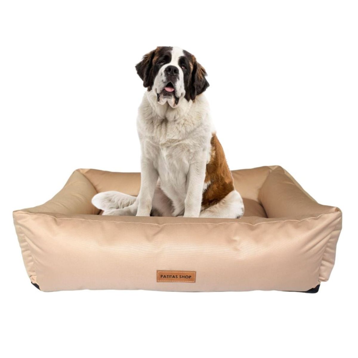 GENERICO - Cama Impermeable Patitas Premium Para Mascotas M Beige