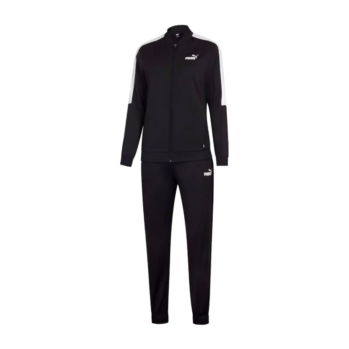 PUMA - Buzo Conjunto Puma Baseball Tricot Suit CL 679627 01 Negro Mujer