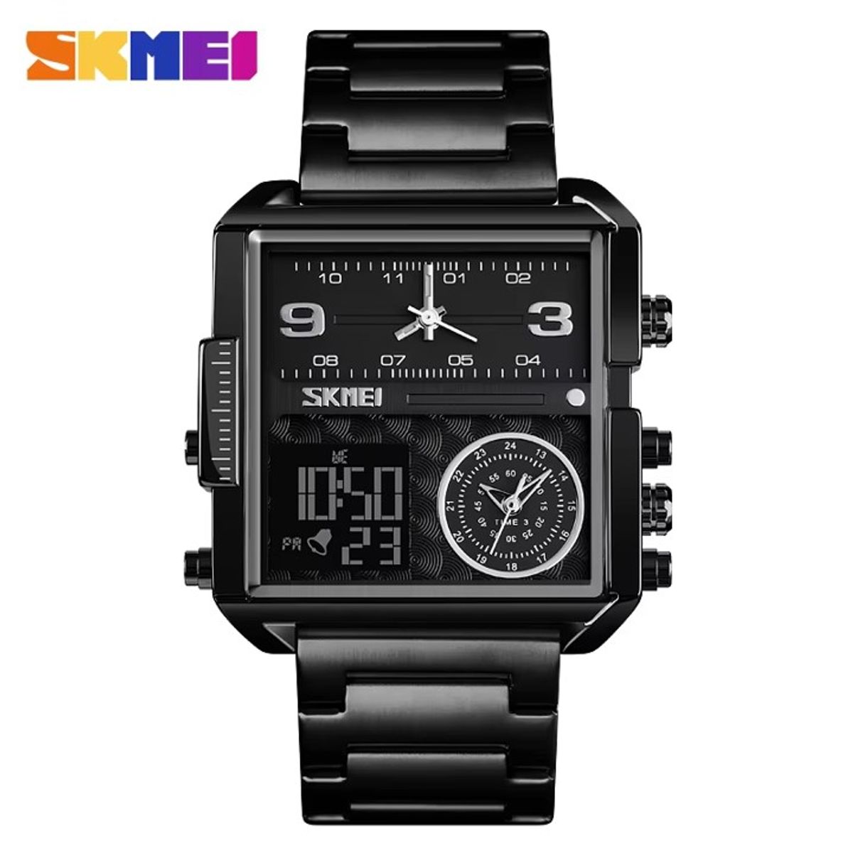 SKMEI - Reloj Metálico Digital SKMEI 1584 Hombre