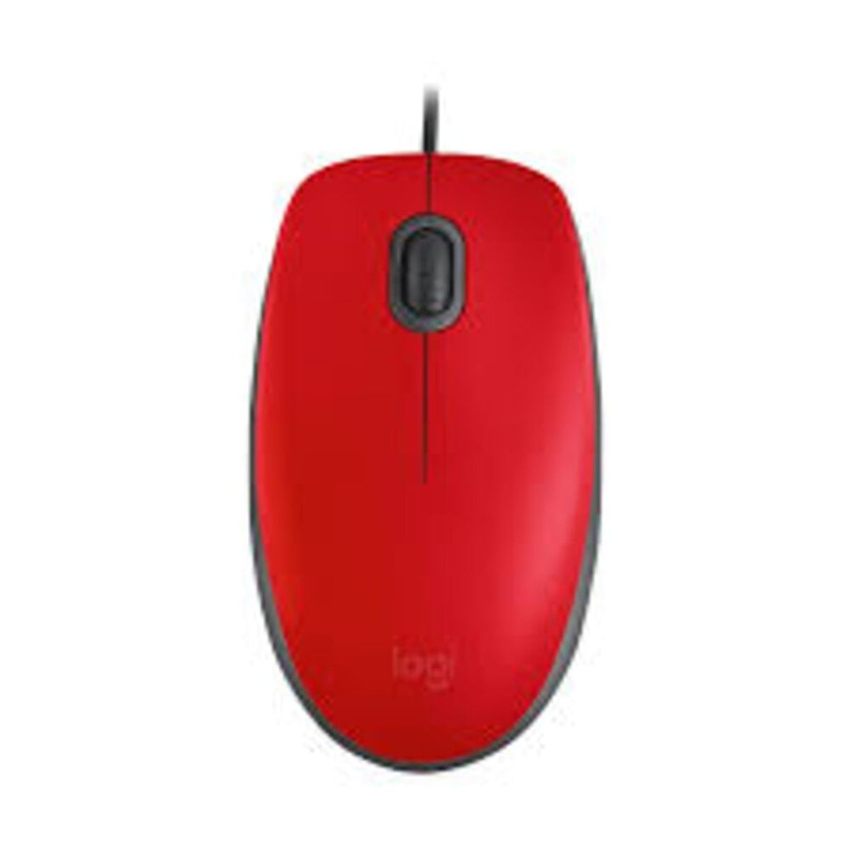 LOGITECH - MOUSE LOGITECH OPTICO M110 910-006755 USB RED