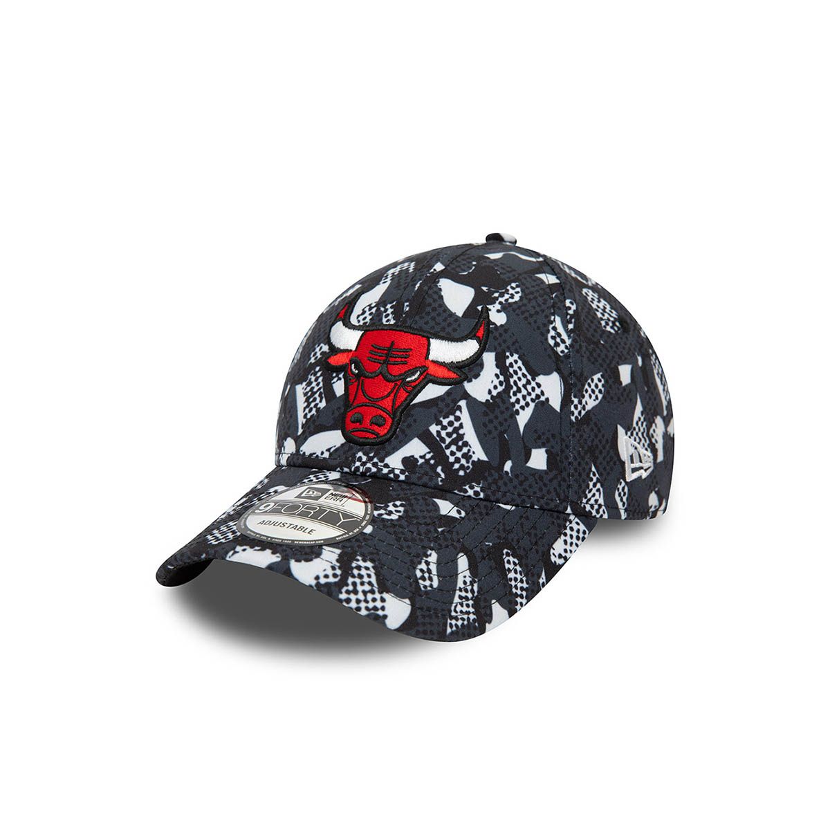 NEW ERA - Gorra 9Forty Chicago Bulls Seasonal Print Black