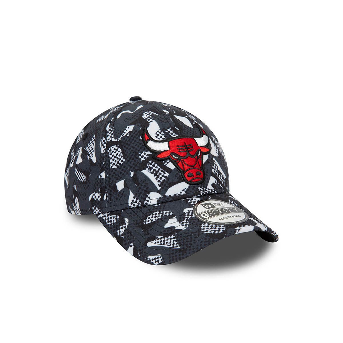 NEW ERA - Gorra 9Forty Chicago Bulls Seasonal Print Black