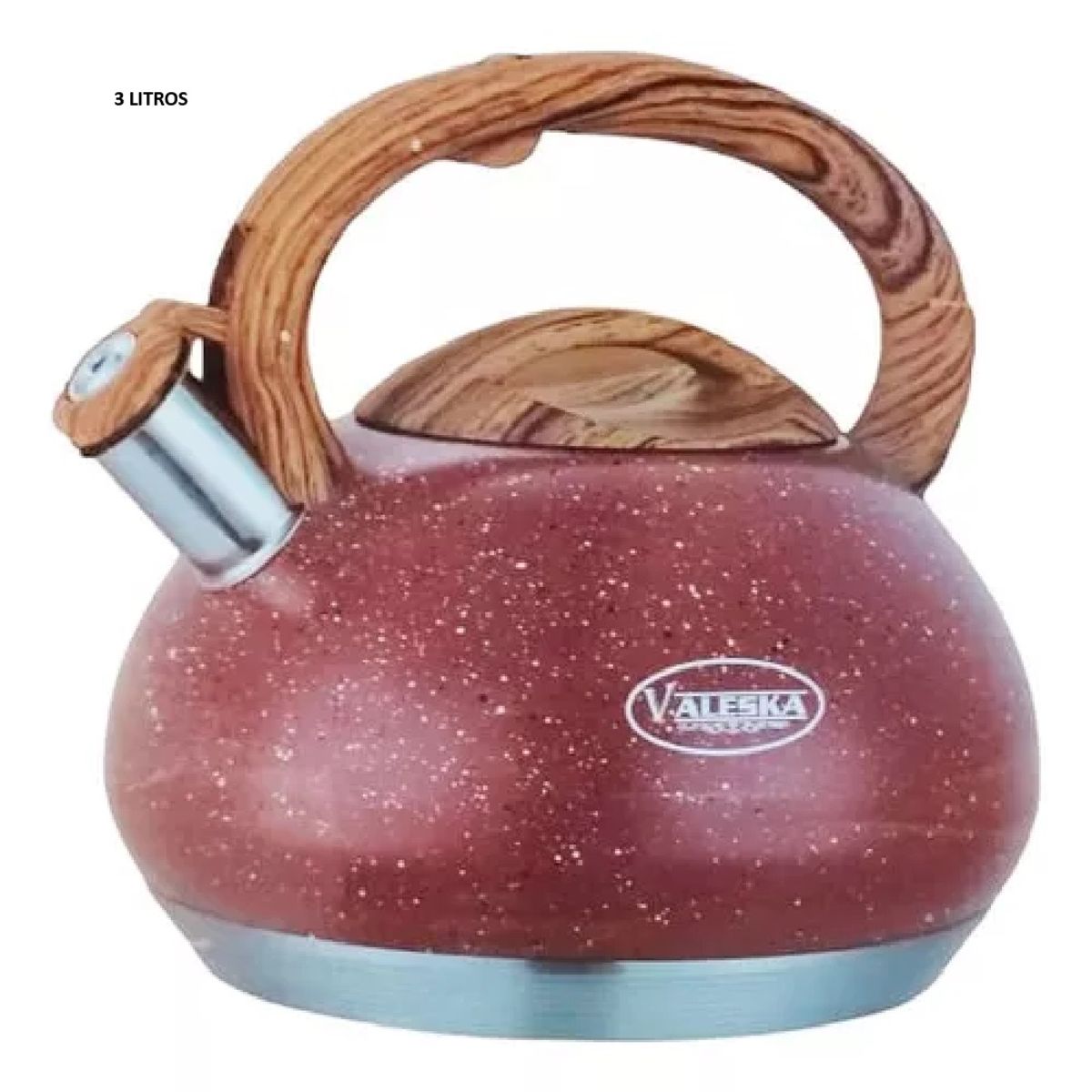 VALESKA - Tetera silbadora en piedra roca volcánica VL-MK370 Valeska