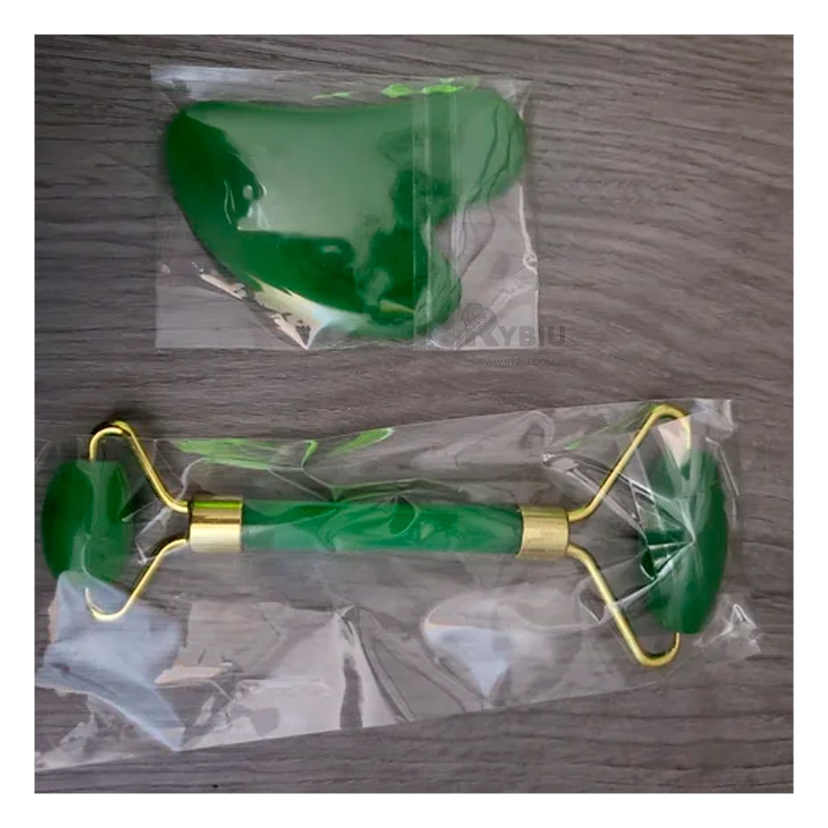 RYBIU IMPORT - Set de Limpieza Facil de Plastico de Color Verde_123