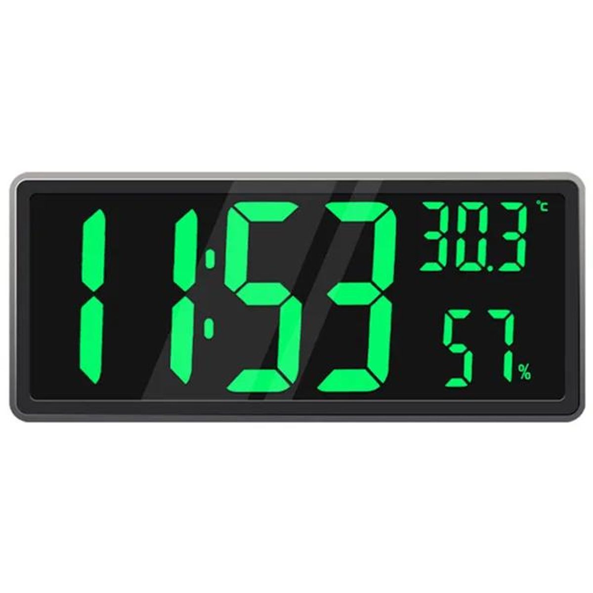 GENERICO - RELOJ DIGITAL LED CON TEMPERATURA AMBIENTE Y CALENDARIO