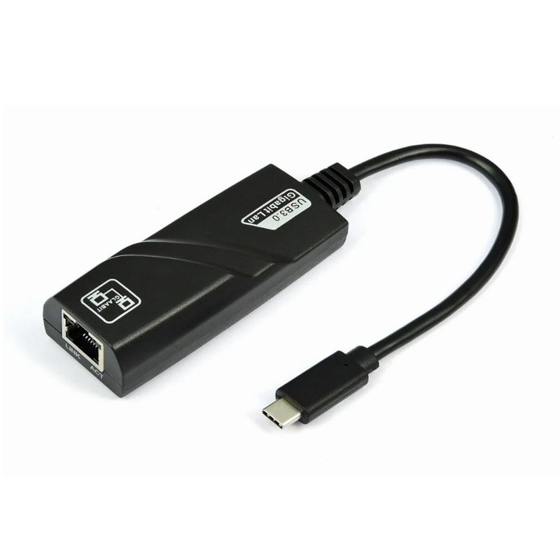 GENERICO - Adaptador Ethernet USB 3.1 C macho a RJ45 hembra