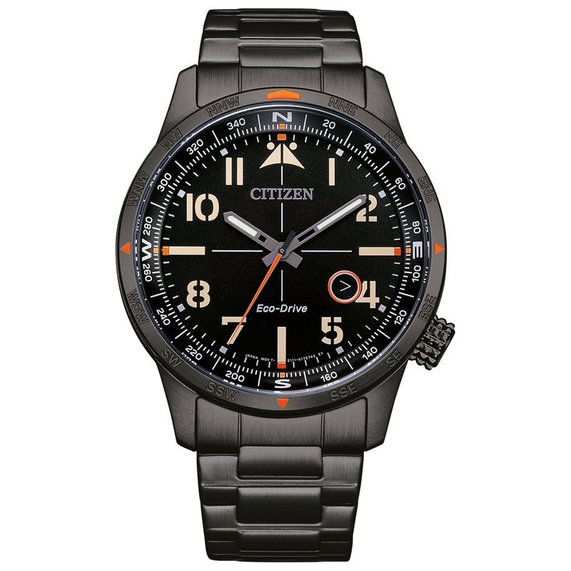 CITIZEN - Citizen Reloj Hombre 43mm Eco-Drive Sport IP Weekender BM7555-59E