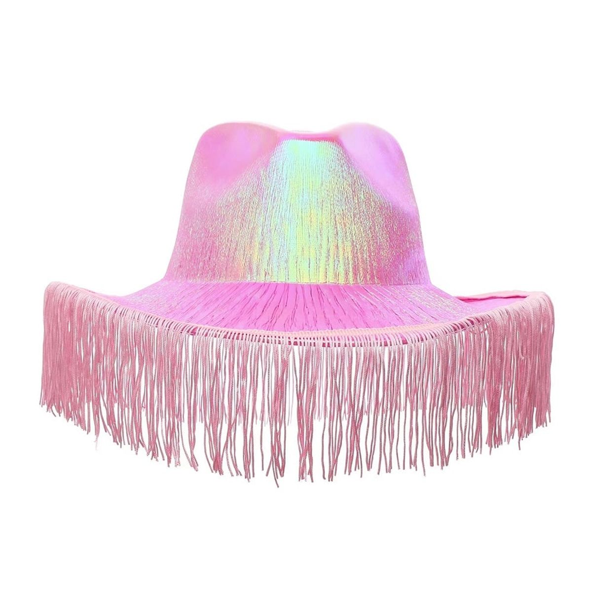 OTTOWARE - Sombrero Vaquero con Fleco Rosado