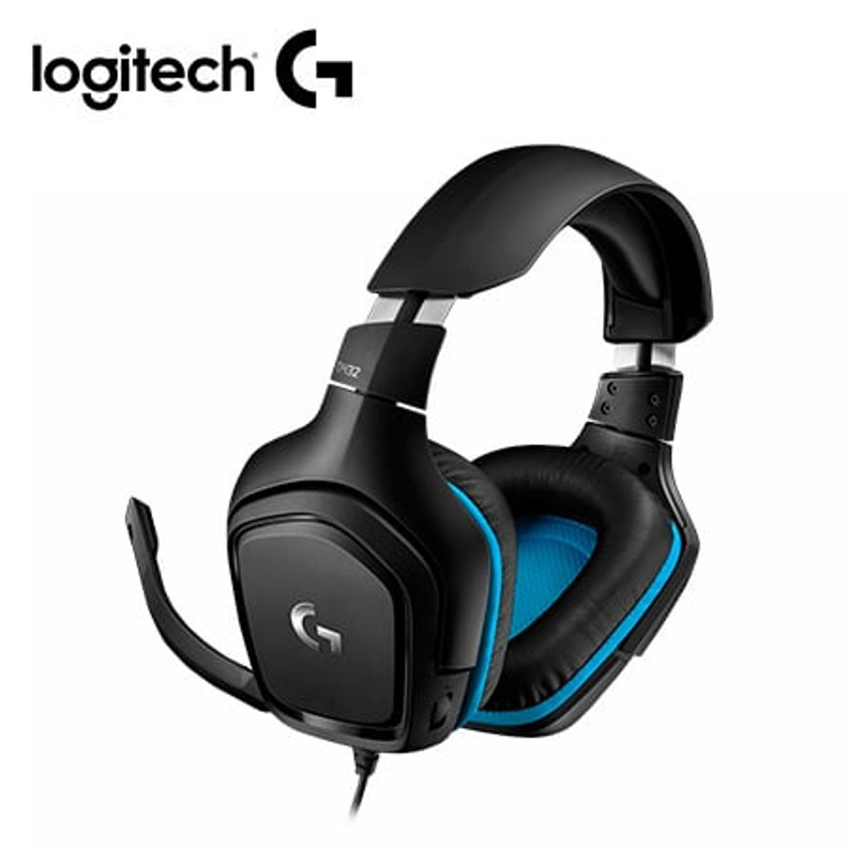 LOGITECH - AUDIFONO CON MICROFONO LOGITECH G432 71 USB BLACK 981-000769-P