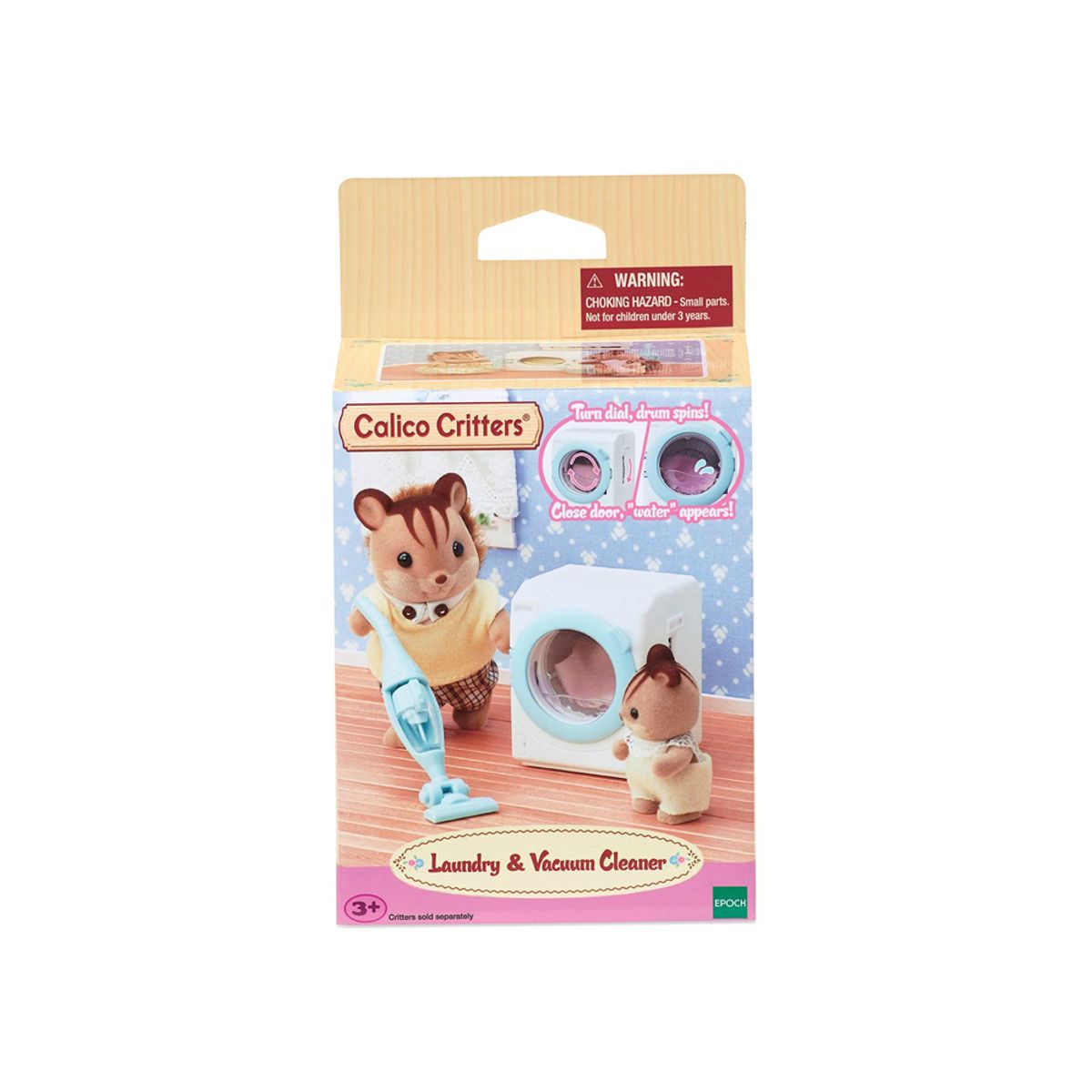 SYLVANIAN FAMILIES - Calico Critters Accesorio Lavadora con Aspiradora