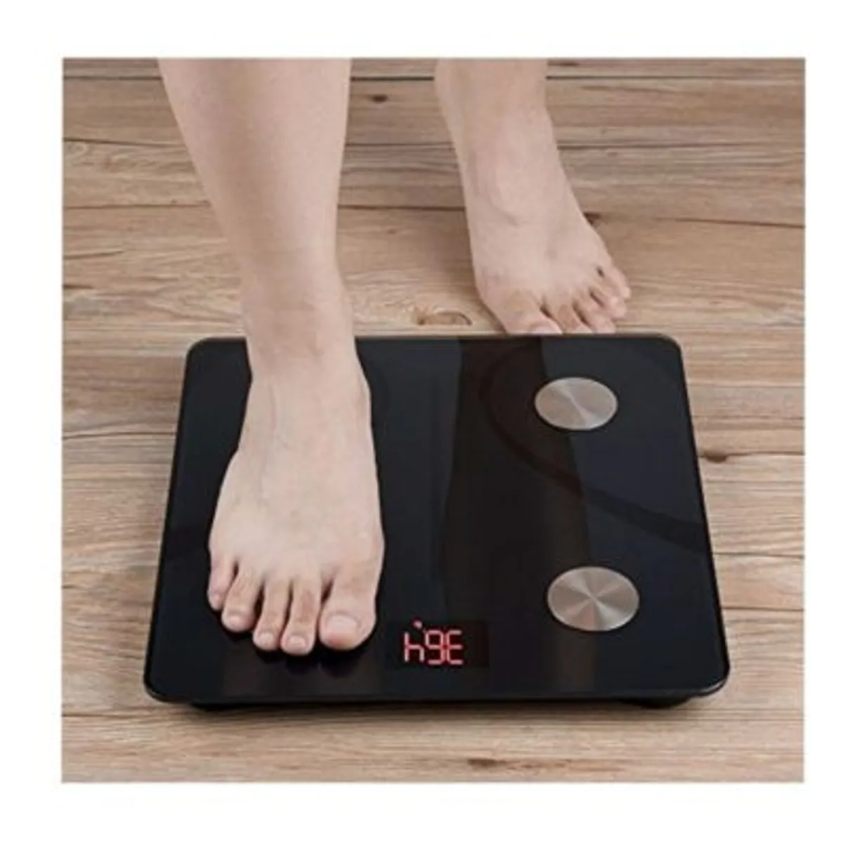 PERSONAL SCALE - Balanza Digital Inteligente 12 Lecturas Negro