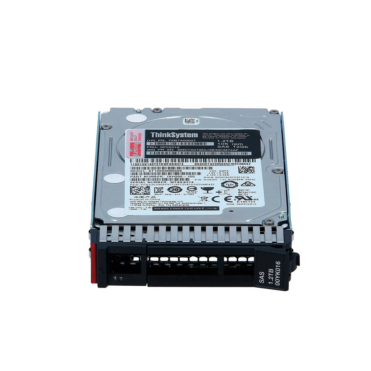 LENOVO - DISCO DURO LENOVO THINKSYSTEM 12TB 25 SAS 512N PN HDD7XB7A00027