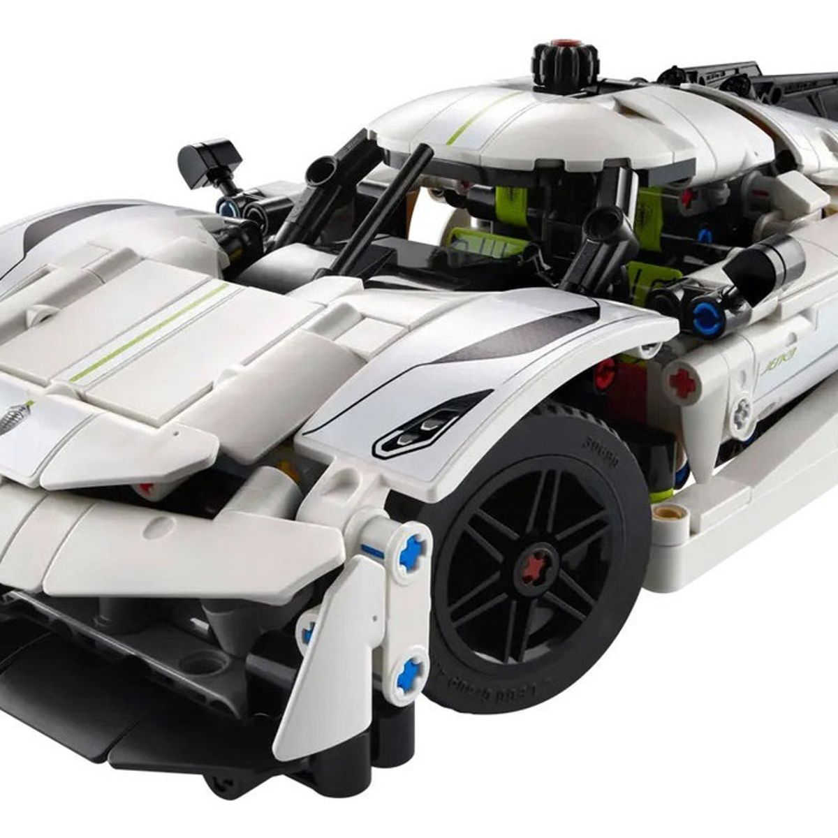 LEGO - Carro LEGO 42184 Hipercoche Koenigsegg Jesko Absolut Blanco