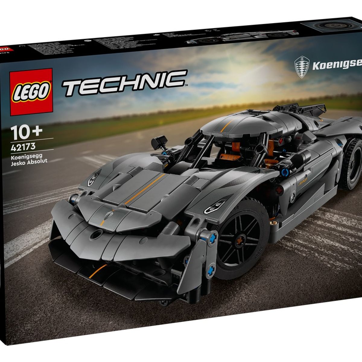 LEGO - LEGO 42173 Hipercoche Koenigsegg Jesko Absolut Gris
