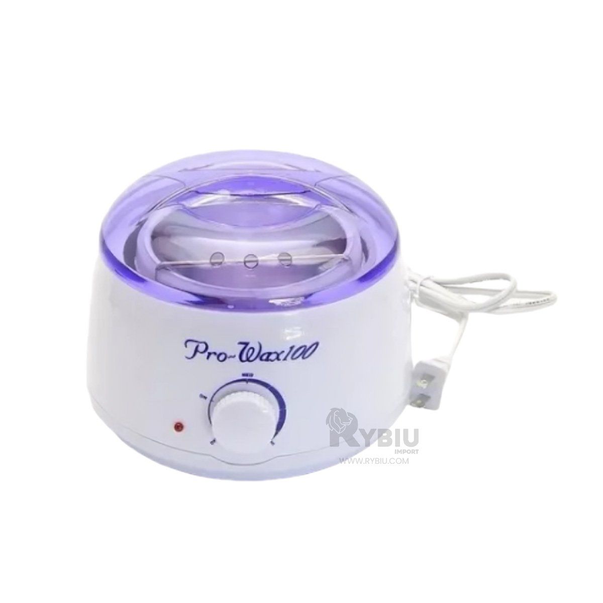 RYBIU IMPORT - Olla para Cera Bonita de Color Blanco y Lila