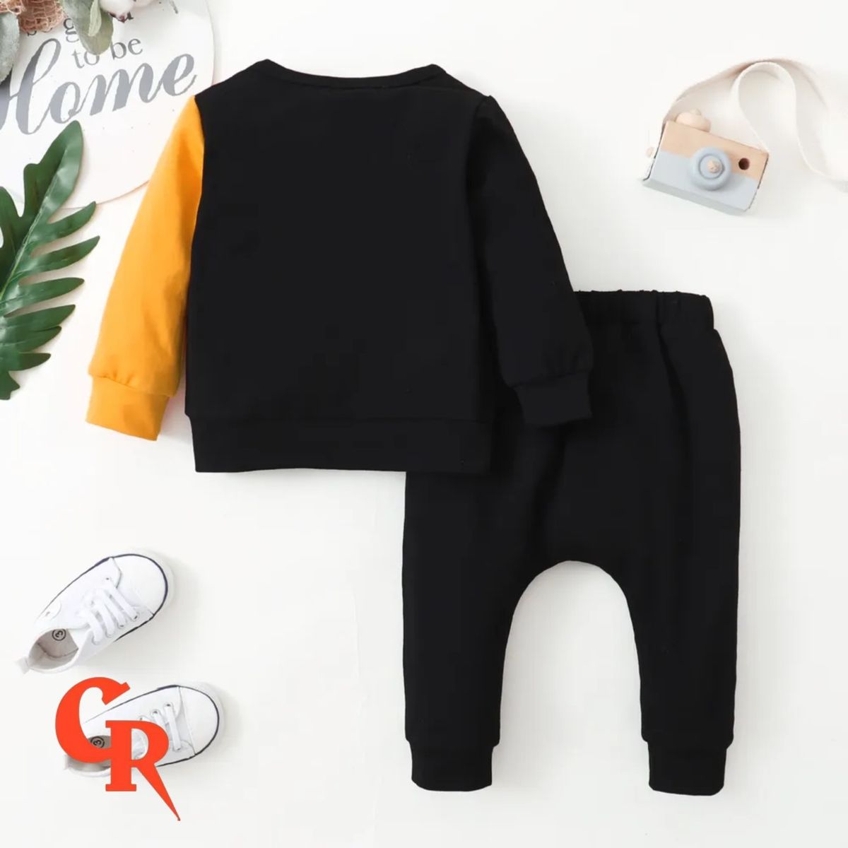 IMPORTADO MC - CONJUNTO MAMA BOY PANTALON Y POLO MANGA LARGA NIÑOS