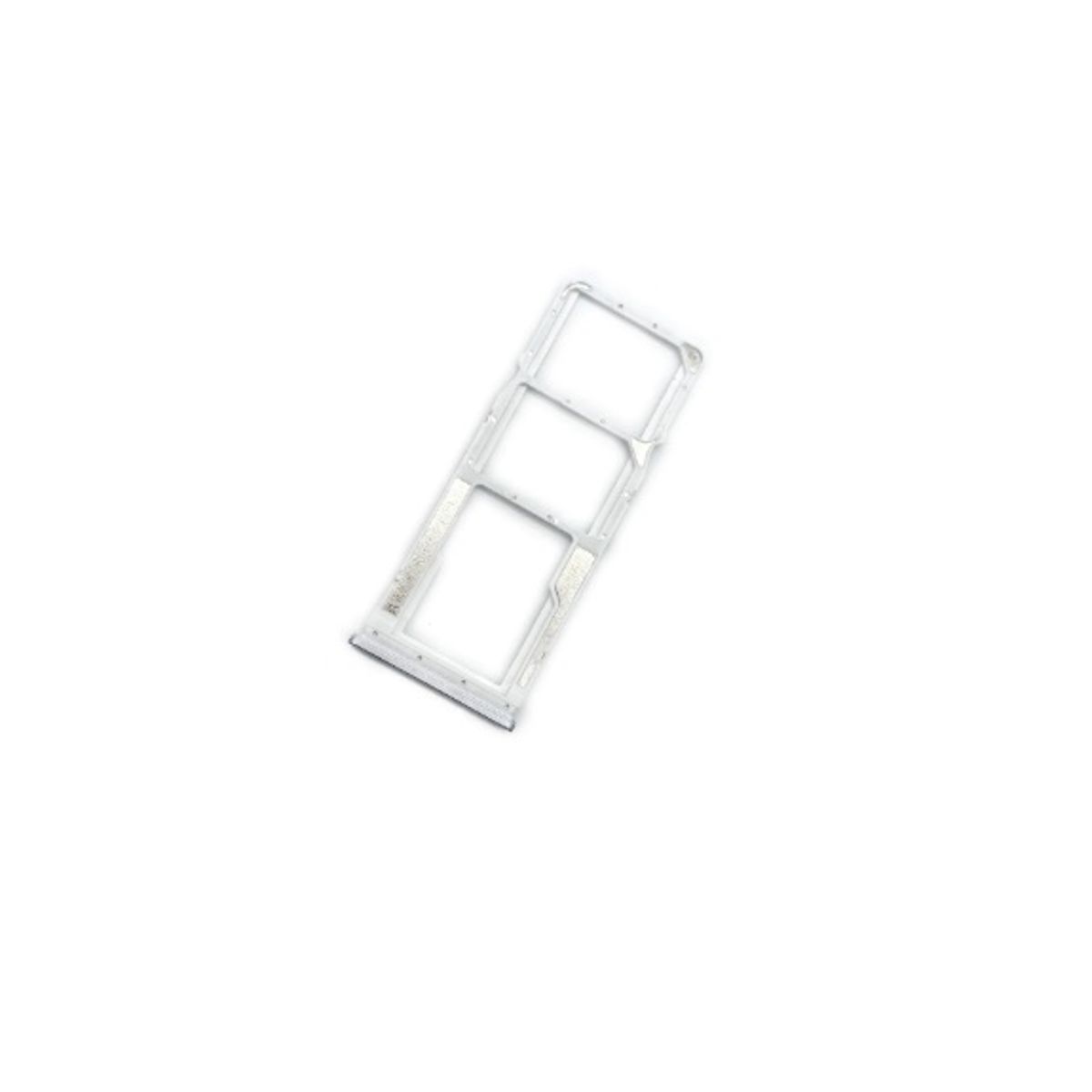 GENERICO - Repuesto Bandeja SIM Xiaomi Redmi Note 9S y 9 Pro Color Plateado