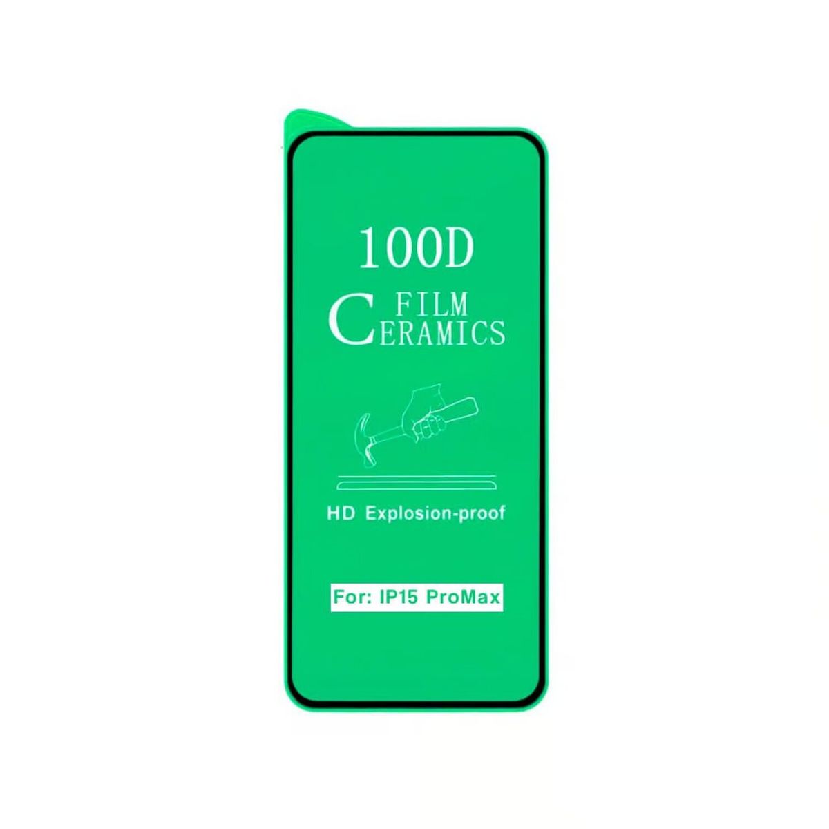 GENERICO - Mica de Ceramica HD Para iPhone 15 Pro Max